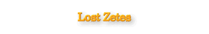Lost Zetes Page Title